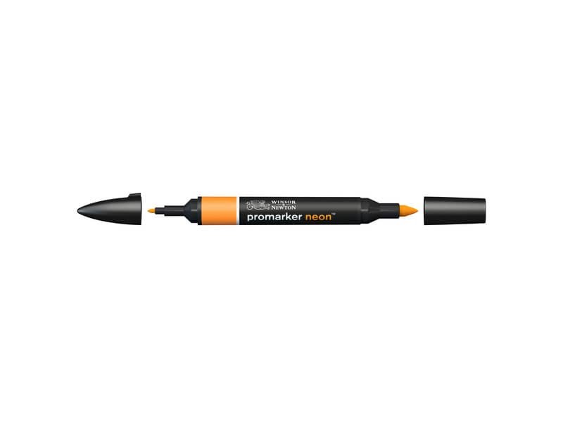 Pennarelli doppia punta Winsor&Newton neon radiant orange – 0205404