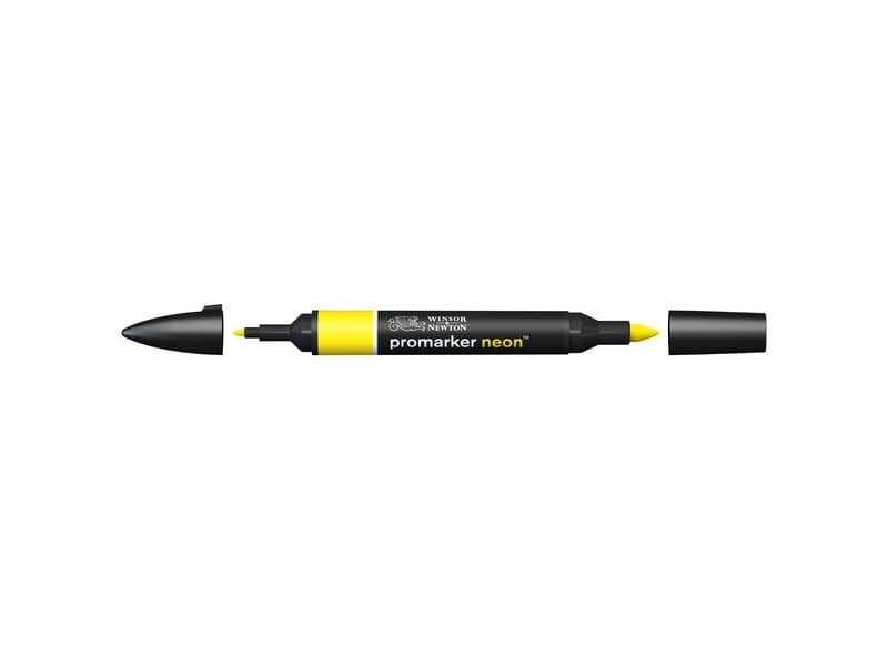 Pennarelli doppia punta Winsor&Newton neon luminus yellow – 0205403