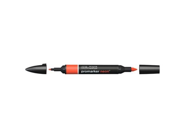 Pennarelli doppia punta Winsor&Newton neon spark red - 0205405