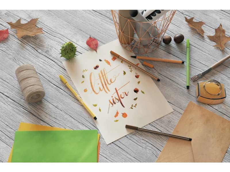 Pennarelli Stabilo Pen 68 tratto 1 mm ruggine 68/47