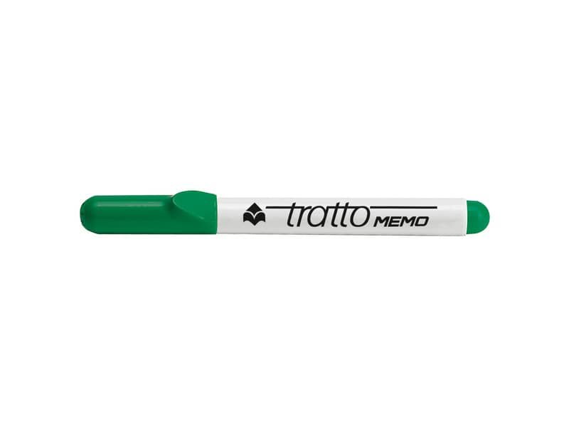 Marcatore per lavagne bianche Tratto Memo p. tonda verde F854004