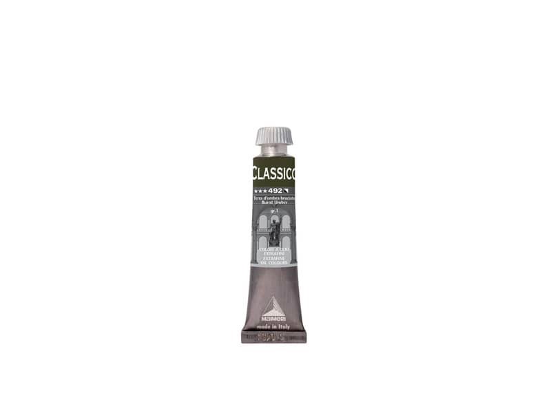 Colore a olio Maimeri extrafine in tubetto 20 ml terra d’ombra bruciata – M0302492