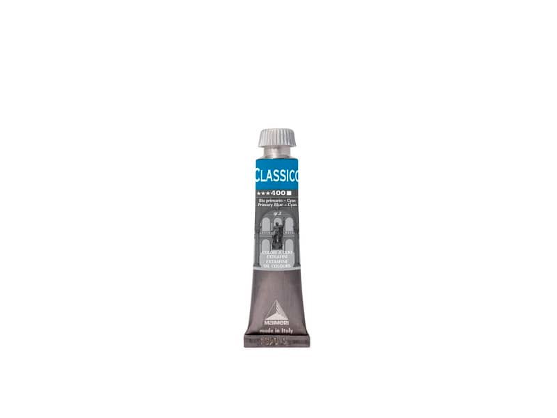 Colore a olio Maimeri extrafine in tubetto 20 ml ciano – M0302400