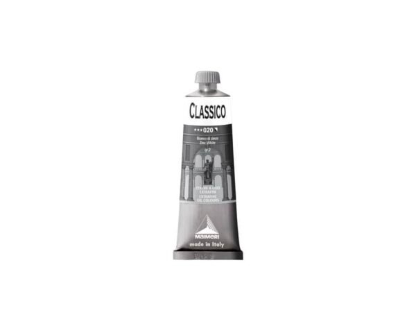 Colore a olio Maimeri extrafine in tubetto 60 ml bianco di zinco - M0306020