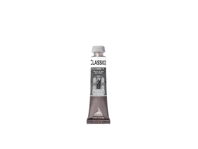 Colore a olio Maimeri extrafine in tubetto 20 ml bianco di zinco – M0302020