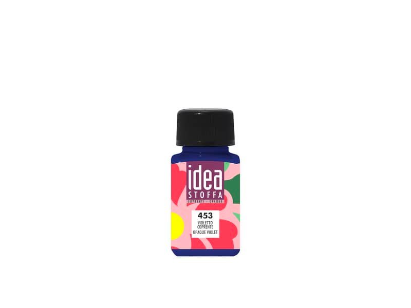 Colore per tessuti Maimeri Idea Stoffa in flacone 60 ml coprente violetto – M5014453