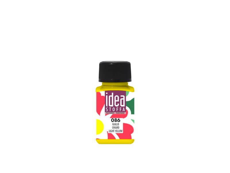Colore per tessuti Maimeri Idea Stoffa in flacone 60 ml trasparente giallo – chiaro – M5014086