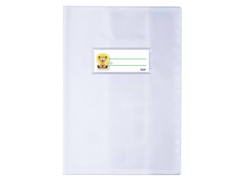 Copriquaderno A5 in PVC trasparente Favorit Kristal spessore 250 ?m conf. 20 pz – 100500873