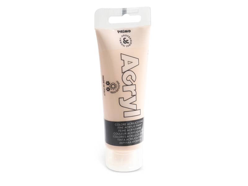 Colore acrilico Primo in tubetto in polietilene 75 ml rosa 420TA75330