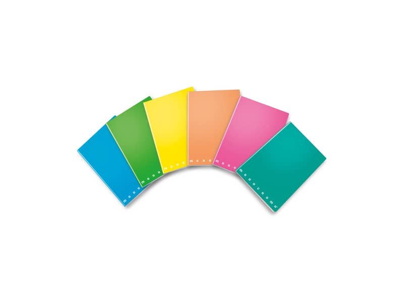 Quaderno Pigna Maxi Monocromo Fluo – 40+2 fogli A4 80 g a righe 0C – 02267920C