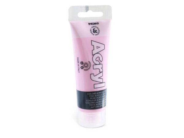 Colore acrilico Primo in bottiglia PET con tappo dosatore 75 ml rosa - 420TA75340