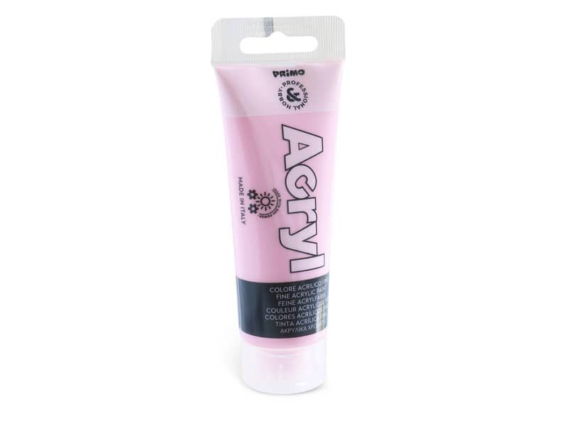 Colore acrilico Primo in bottiglia PET con tappo dosatore 75 ml rosa – 420TA75340