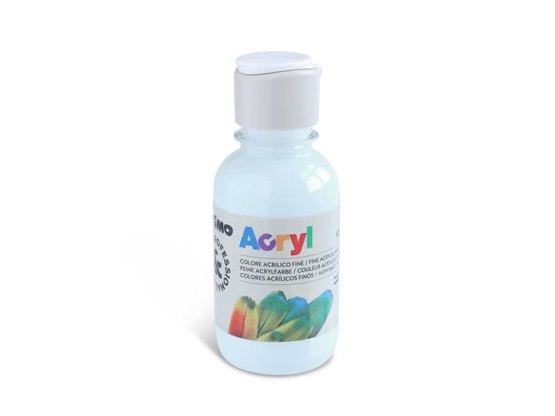 Colore acrilico Primo in bottiglia PET con tappo dosatore 125 ml verde menta – 402TA125611