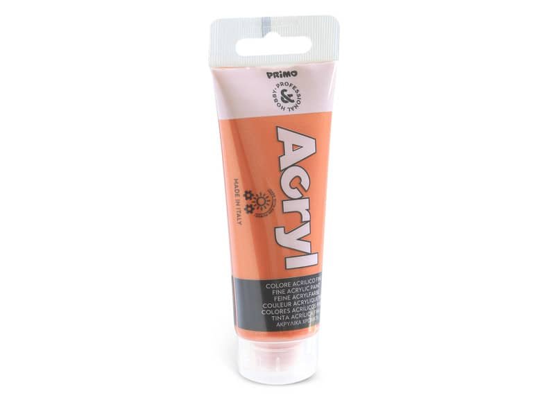 Colore acrilico Primo in bottiglia PET con tappo dosatore 75 ml rame – 420TA75930