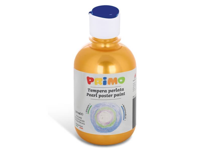 Tempera perlata in bottiglia Primo 300 ml giallo 234TP300210