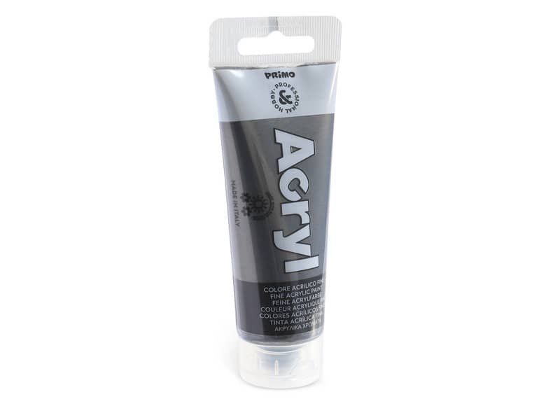 Colore acrilico Primo in bottiglia PET con tappo dosatore 75 ml antracite – 420TAM75800