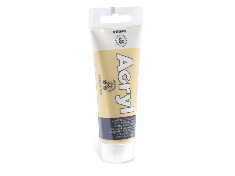 Colore acrilico Primo in bottiglia PET con tappo dosatore 75 ml bronzo – 420TA75940