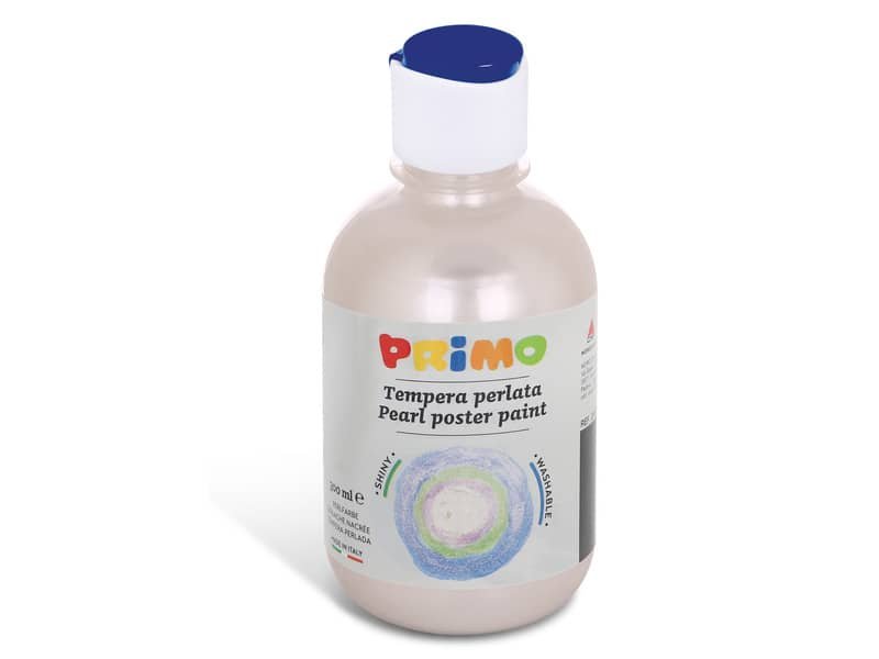 Tempera perlata in bottiglia Primo 300 ml perla 234TP300900