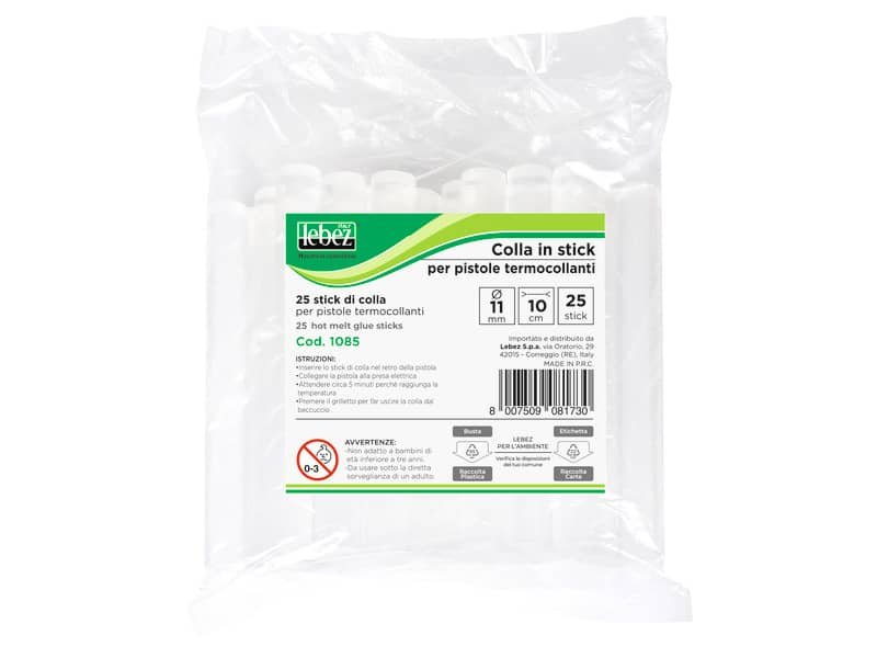 Colla a caldo Lebez diametro 11 mm – confezione 25 pezzi 1085_1