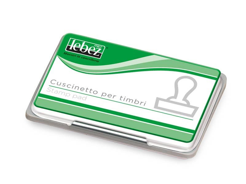 Cuscinetto per timbri Lebeze 8,5×12,5 cm colore blu 1481-BL