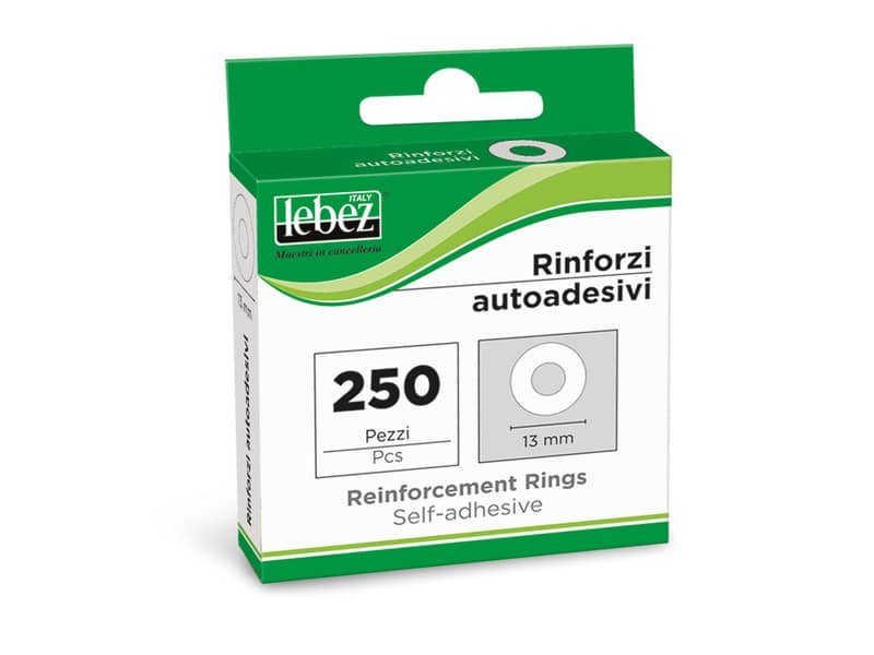 Occhielli adesivi Lebez colore bianco  43-410