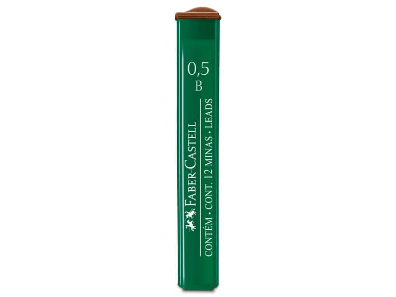 Mine Faber Castell Poly 0,5 mm B conf. 12 pezzi – 521501