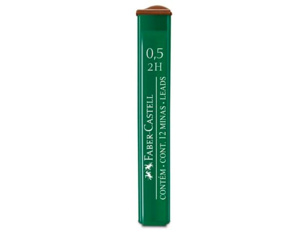 Mine Faber Castell Poly 0,5 mm 2H conf. 12 pezzi - 521512