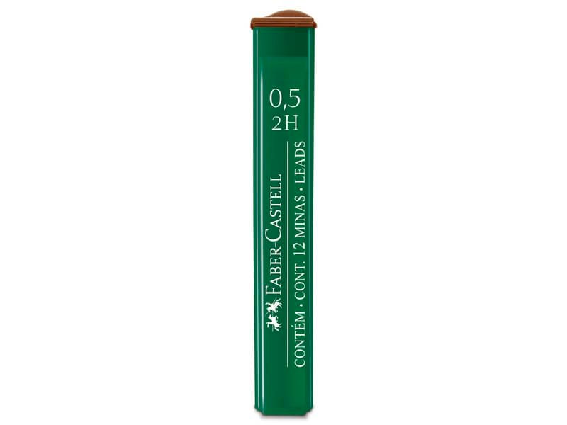 Mine Faber Castell Poly 0,5 mm 2H conf. 12 pezzi – 521512
