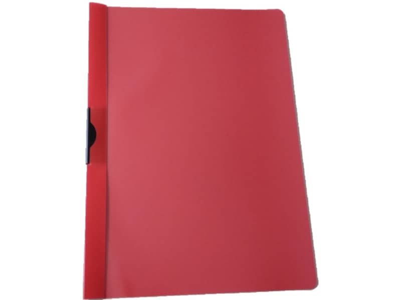 Cartellina con clip Methodo Spring File in PPL A4 dorso 5 mm – conf. 25 – Methodo rosso – X200506