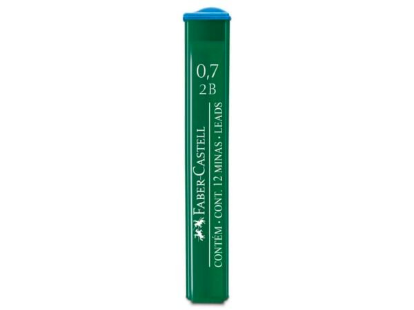 Mine Faber Castell Super Polymer 0,7 mm 2B conf. 12 pezzi - 521702