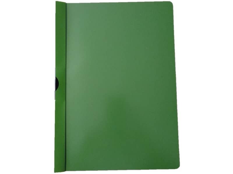 Cartellina con clip Methodo Spring File in PPL A4 dorso 5 mm – conf. 25 – Methodo verde – X200510