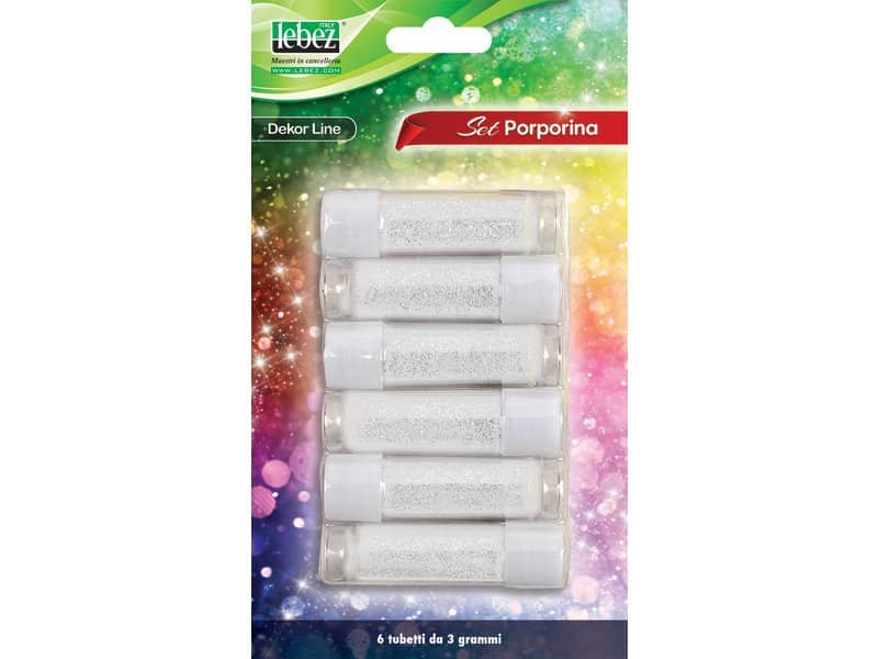 Tubetto di porporina Lebez 3 gr colore bianco 5134-B