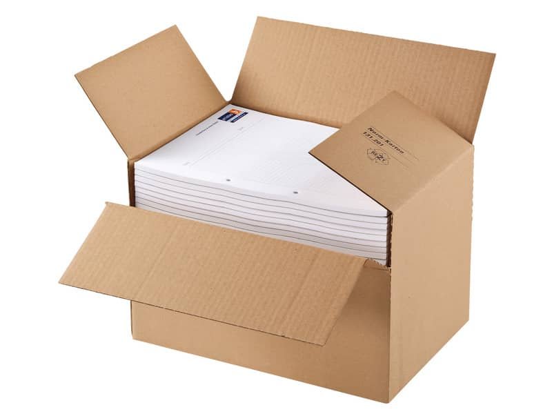 Scatola americana ColomPac formato 30,5×21,5×11 colore avana formato 30,5×21,5×11 cm – CP131.201
