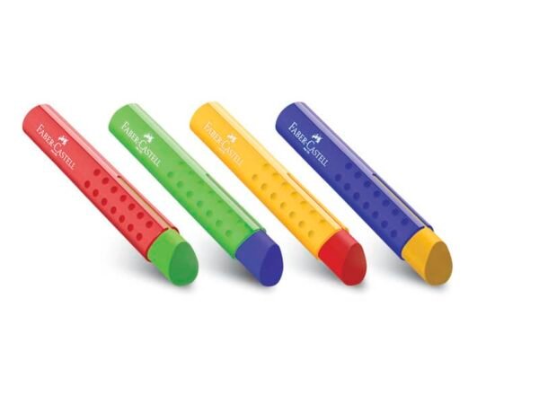 Espositore 24 gomme bianche in vinile Faber Castell TRI Faber-Castell assortiti - 182334