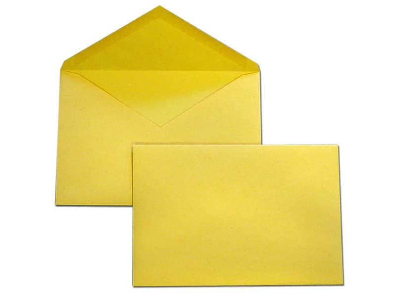 Busta gommata giallo posta Blasetti 80 g/m2 – conf. da 500 buste – 180×240 mm 172