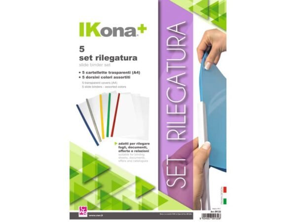 Set rilegatura dorsi e copertine CWR in PVC 09132