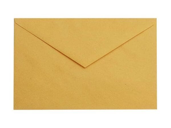 Busta giallo posta Blasetti 80 g/m2 - conf. da 40 buste - 120x180 mm 545