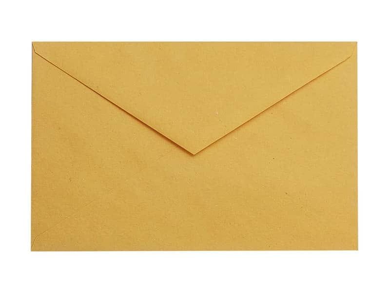 Busta giallo posta Blasetti 80 g/m2 – conf. da 40 buste – 120×180 mm 545