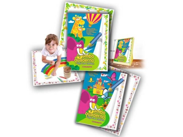 Quaderno per bambini Blasetti Jumbo - 20 ff bianchi - 100 g/m2 - 43x60 cm 1424
