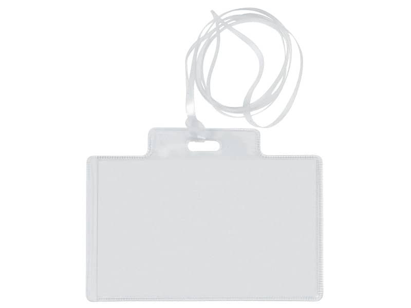 Targa portabadge con cordoncino Sei Rota formato 9,5×6 cm 318006 CF6