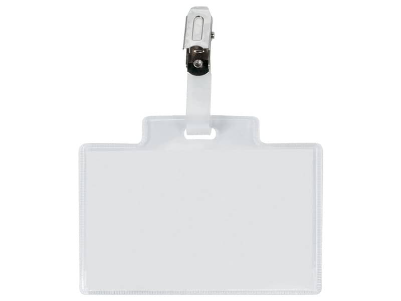 Targa portabadge con clip Sei Rota Pass 3M – formato 9,5×6 cm 318007 CF.6