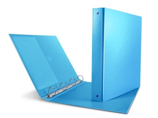 Raccoglitore 4 anelli NETTUNO Sei Rota diametro 30 mm - colore azzurro 36803143