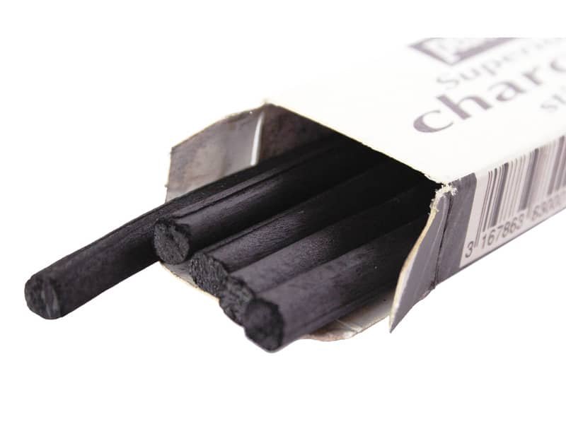 Carboncini naturali CWR 120 mm colore grigio carbone 4557
