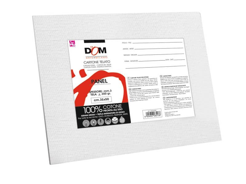 Cartone telato per pittura CWR 300 g 35×50 cm 354/3550