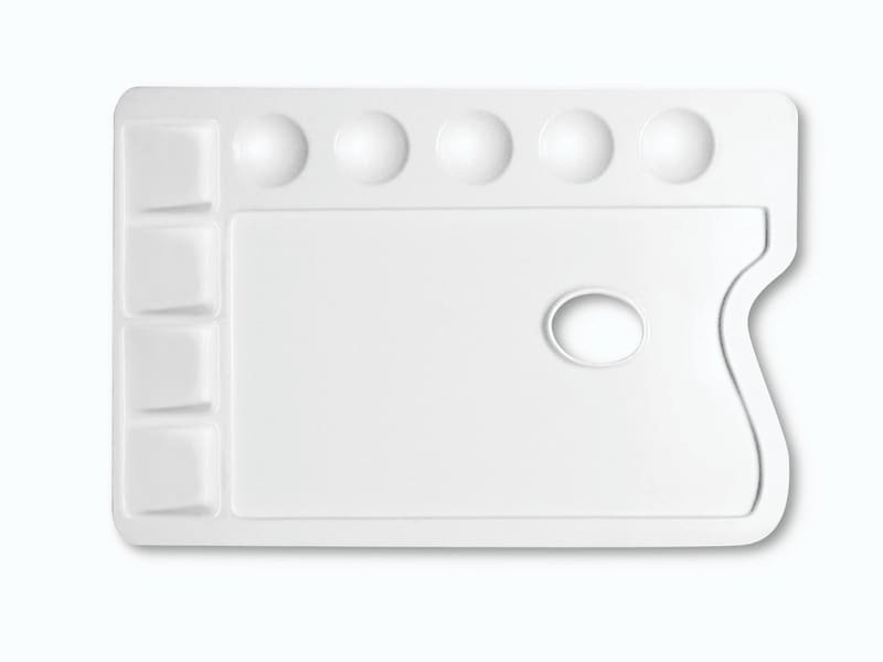 Tavolozza in plastica per pittura CWR rettangolare – formato 25×17 cm 165