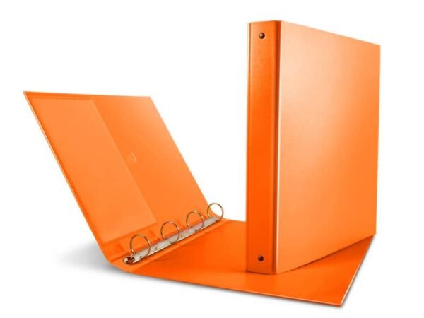 Raccoglitore 4 anelli NETTUNO Sei Rota diametro 30 mm - colore arancione 36803144