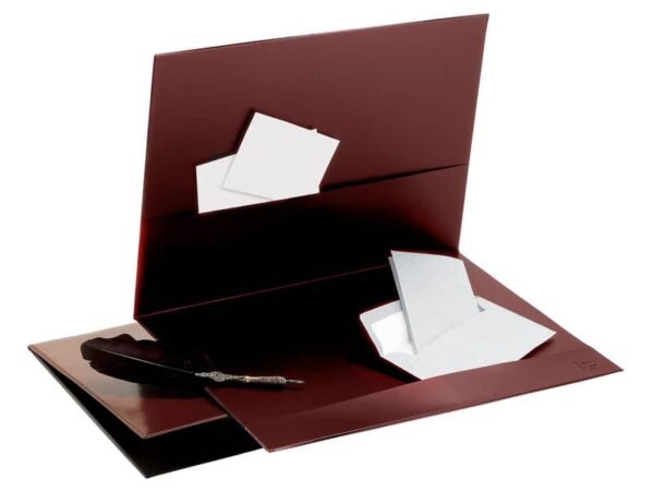 Sottomano a doppie tasche Sei Rota formato 48x34 cm - colore marrone 60430008 CF5