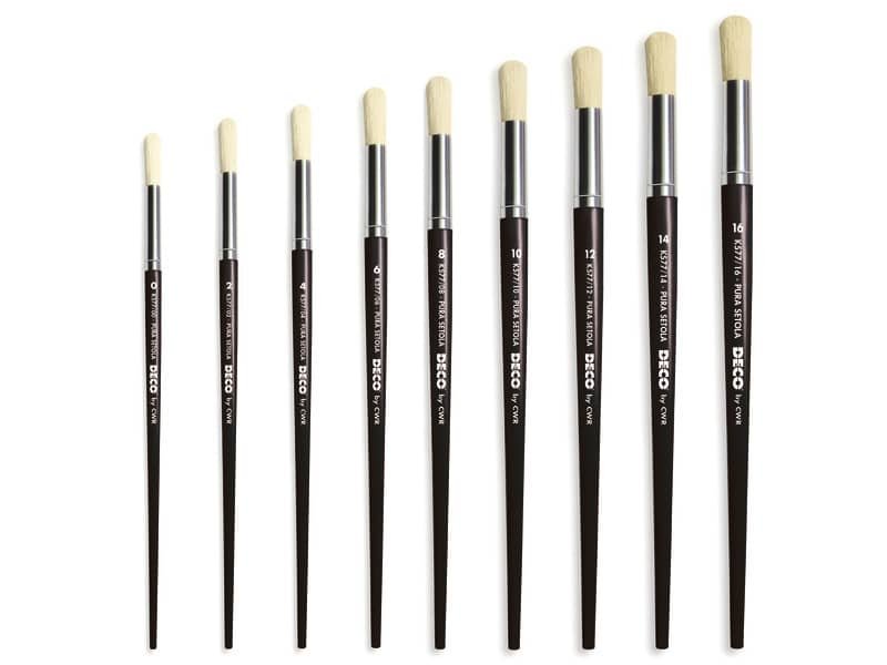 Pennelli CWR manico corto punta tonda – Nø 14 K766/14