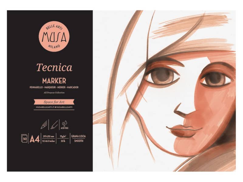 Blocco Marker TECNICA CWR 50 ff – 75 gr formato A4 MU135294