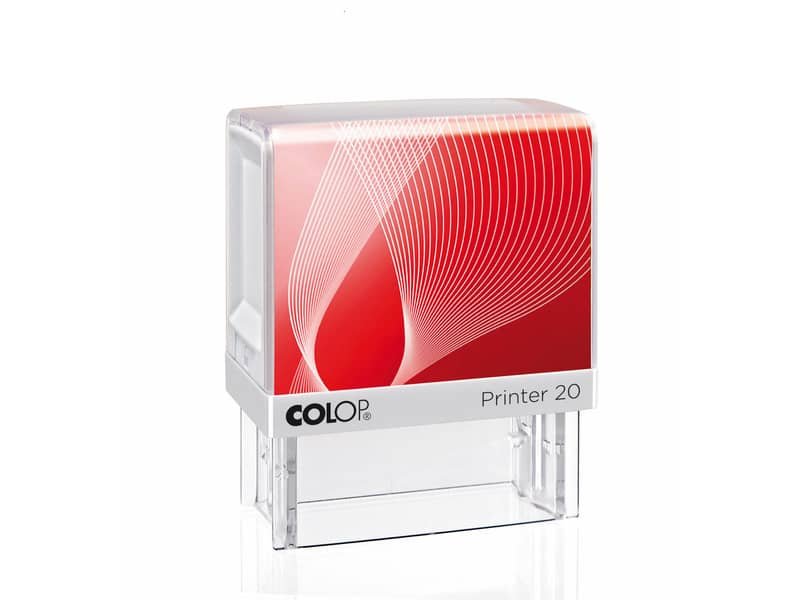Timbro rettangolare Colop formato 14×38 – Printer 20 PR20G7